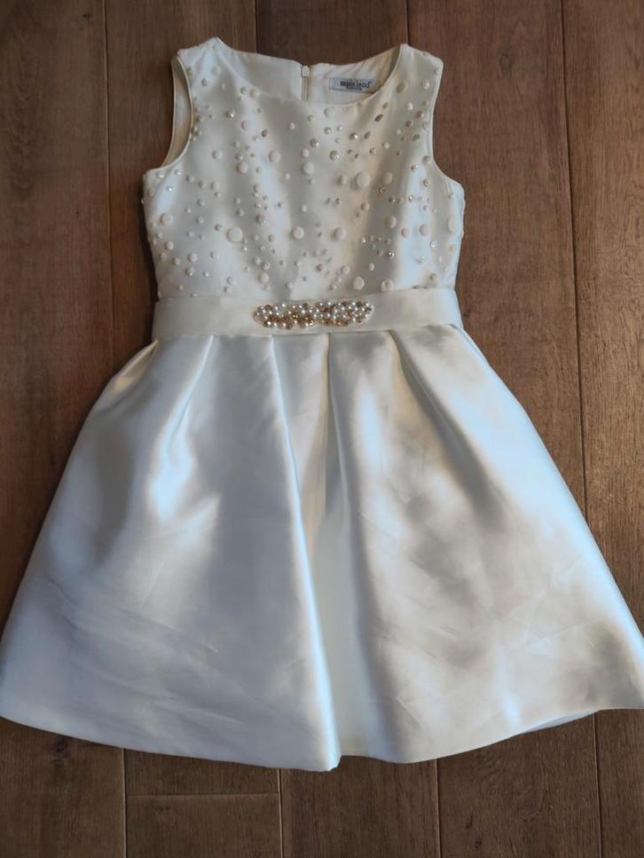 Jurk Miss Leod 128, Kinderen en Baby's, Kinderkleding | Maat 128, Zo goed als nieuw, Meisje, Jurk of Rok, Ophalen of Verzenden
