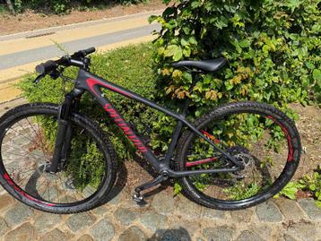 Specialized Epic HT Comp 2x11, satin black/flo red - Small, Enlèvement, Comme neuf