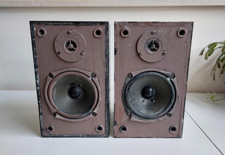YAMAHA bookshelf luidsprekerboxen NS-M40, Audio, Tv en Foto, Luidsprekerboxen, Gebruikt, Front, Rear of Stereo speakers, Minder dan 60 watt