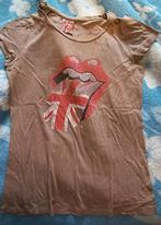 Rolling Stones T-shirt L, Verzenden, Maat 42/44 (L), Korte mouw, Grijs