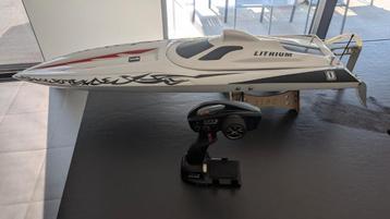 Hobbyking Osprey RC speed boot 6S & Traxxas TQi - zeer snel, Enlèvement, Comme neuf, Autres marques