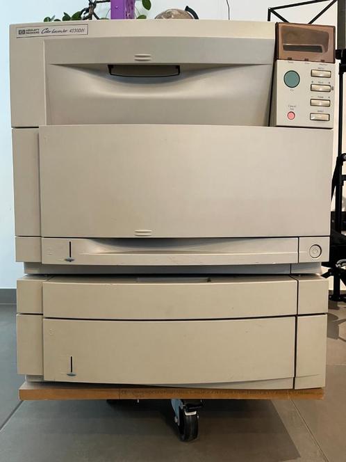 GRATIS printer HP Color laserjet 4550DN incl 4 toners, Computers en Software, Printers, Gebruikt, Printer, Laserprinter, Kleur printen
