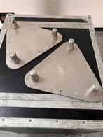 Base plate/topper voor prolyte 3 way truss alu, Musique & Instruments, Enlèvement, Utilisé