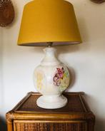 Vintage tafellamp porselein parelmoer, Antiquités & Art, Enlèvement