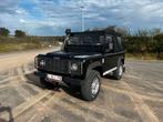 Landrover Defender, Auto's, Zwart, Leder, Particulier, 2 zetels