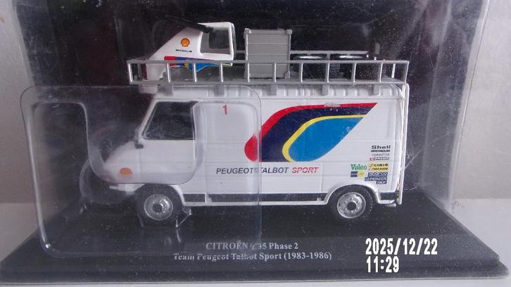 CITROËN C35/2 ASSISTANCE TEAM PTS.1/43 NEUF en blister., Hobby en Vrije tijd, Modelauto's | 1:43, Nieuw, Auto, Overige merken