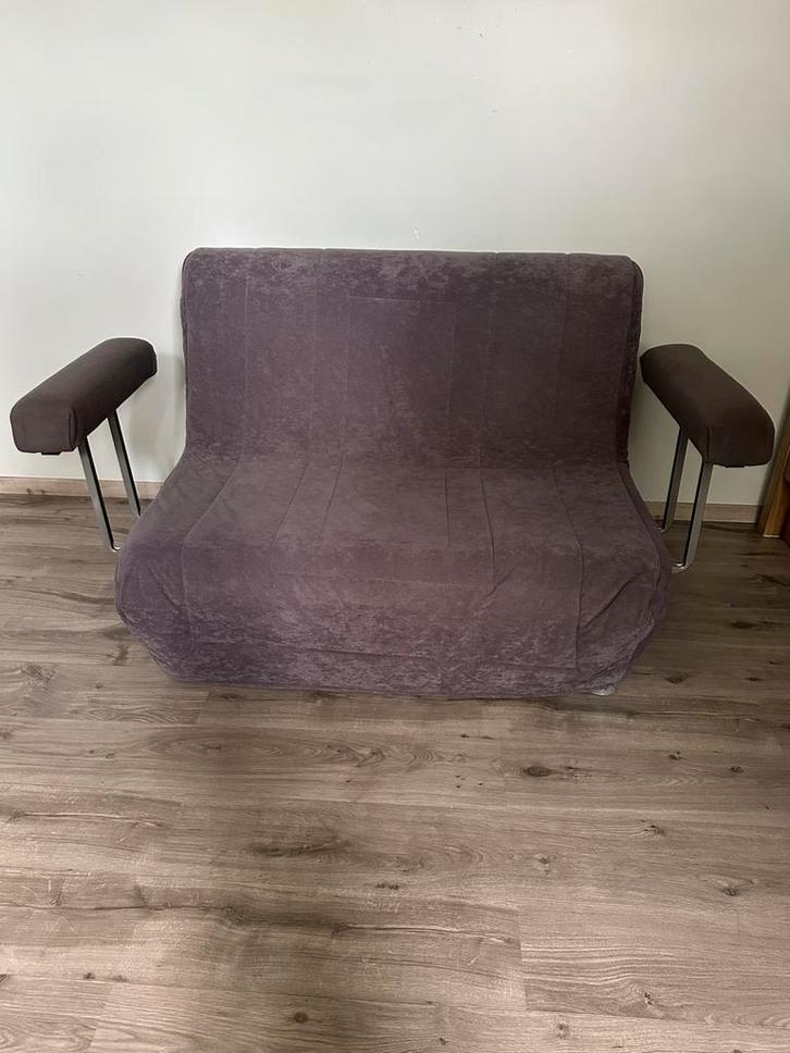 Zetelbed slaapbank spotprijs, Huis en Inrichting, Slaapkamer | Slaapbanken, Gebruikt, 120 cm, 190 cm of minder, Twijfelaar, Grijs