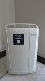 mobiel airco toestel DeLonghi met afvoer - Nieuwstaat, Ophalen, 3 snelheden of meer, Zo goed als nieuw, Afstandsbediening