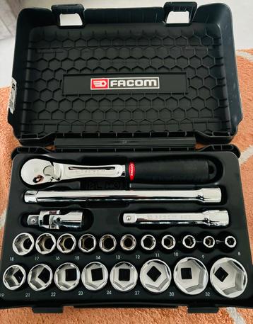 FACOM DOPPEN SET SL.161-3P6 mbox 23 delig Nieuw beschikbaar voor biedingen
