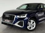 Audi Q2 1.5TFSI S-LINE-1ERPRO-COCKPIT-CUIR-CAMERA-PDC-TVA, Auto's, Automaat, 4 cilinders, Blauw, Leder
