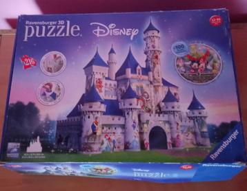 Disney Chateau puzzle 3D