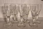 antieke kristallen champagne glazen, Antiek en Kunst, Antiek | Glaswerk en Kristal, Ophalen of Verzenden