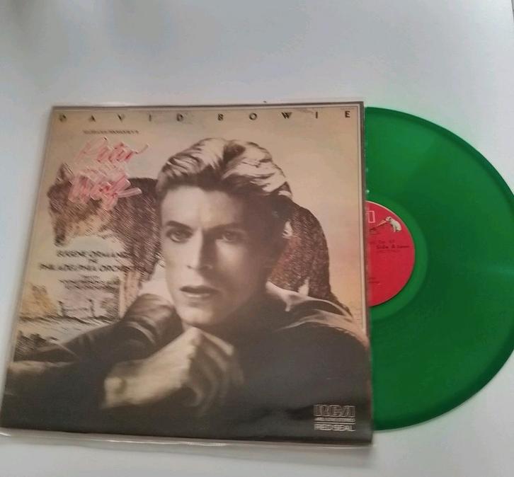 David Bowie - Peter et le loup (vinyle vert) 1978, CD & DVD, Vinyles | Rock, Comme neuf, Enlèvement ou Envoi