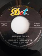 DORSEY BURNETTE.  FEMININE TOUCH. VG POPCORN OLDIES 45T, CD & DVD, Enlèvement ou Envoi, Utilisé