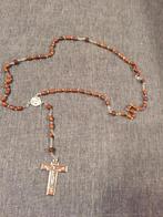 Paternoster licht bruin zilver, Antiek en Kunst, Ophalen of Verzenden