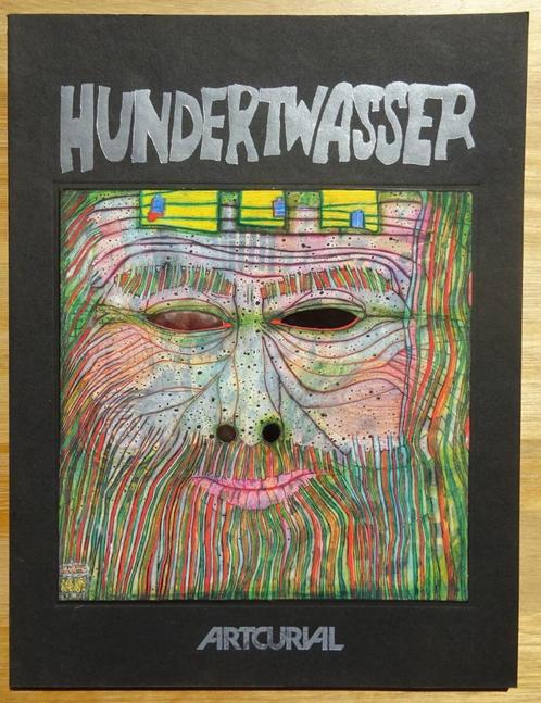 Hundertwasser, Artcurial Paris, 1982, peintures récentes, Boeken, Kunst en Cultuur | Beeldend, Zo goed als nieuw, Schilder- en Tekenkunst