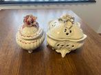 Set van 2 Vintage Sierdoosjes – Handgedecoreerd, Ophalen