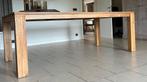 Stevige zware eettafel  220 x 105, Huis en Inrichting, Ophalen, Zo goed als nieuw
