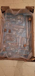 Oude glazen kolven en pipetten. Goede staat.degelijk glas., Ophalen, Gebruikt, Overige typen