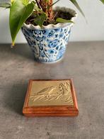 Boîte à bijoux vintage en bois, Antiquités & Art, Enlèvement