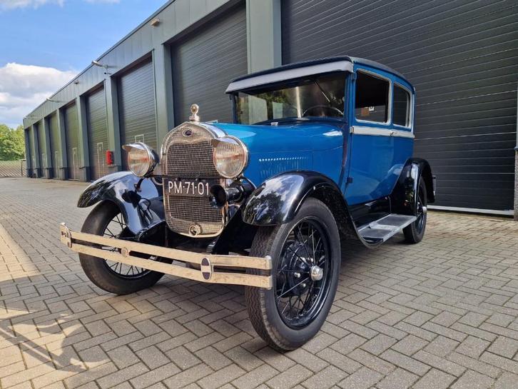 TE KOOP: Prachtige 1929 Ford Model A Tudor (NL-kenteken), Auto's, Ford, Particulier, Benzine, Ophalen