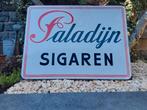 Emaille Reclamebord Bord Paladijn Sigaren Langcat, Verzamelen, Merken en Reclamevoorwerpen, Ophalen, Zo goed als nieuw, Reclamebord