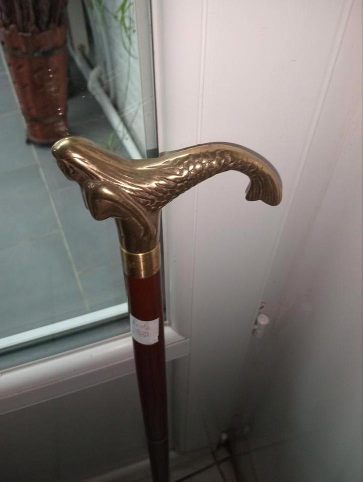 Zeemeerminstok 89,5 cm, Diversen, Wandelstokken, Ophalen of Verzenden