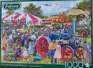 Steame Engine Rally., Hobby en Vrije tijd, Denksport en Puzzels, Ophalen of Verzenden, 500 t/m 1500 stukjes, Zo goed als nieuw