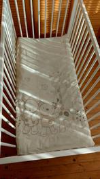 Kinder bedje met matras, donsdeken en overtrek., Kinderen en Baby's, Kinderkamer | Bedden, Ophalen, Gebruikt, Matras