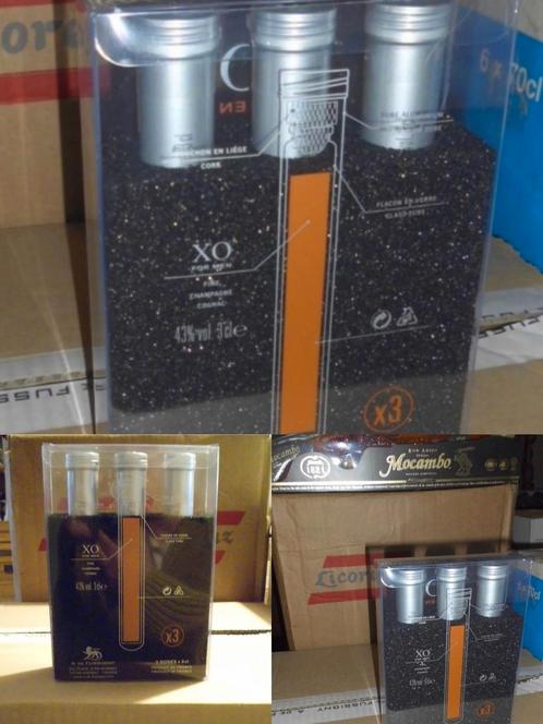 ✓ ZELDZAAM (?) Set 12 XO doosjes COGNAC A. van FUSSIGNY 3x3c, Verzamelen, Wijnen, Nieuw, Overige typen, Frankrijk, Vol, Ophalen