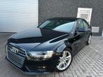 Audi a4 2.0tdi s-line 150pk/ navi/ led/ pdc/ leder/ euro5b, A4, Zwart, Leder, Bedrijf