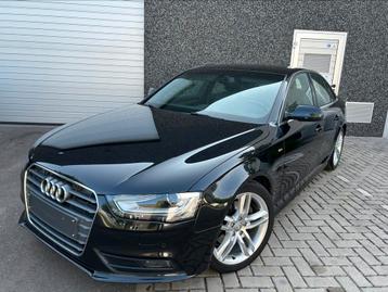 Audi a4 2.0tdi s-line 150pk/ navi/ led/ pdc/ leder/ euro5b beschikbaar voor biedingen