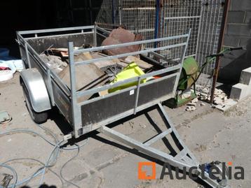 Enkelassige aanhangwagen 750 kg Delje beschikbaar voor biedingen