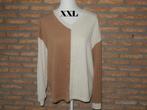 (122) - pull femme t.2xl beige brun - emery rose -, Taille 42/44 (L), Enlèvement ou Envoi, Beige, Emery rose