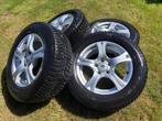 4 winterbanden op alu velgen, Auto-onderdelen, Banden en Velgen, Ophalen, Winterbanden, Band(en)