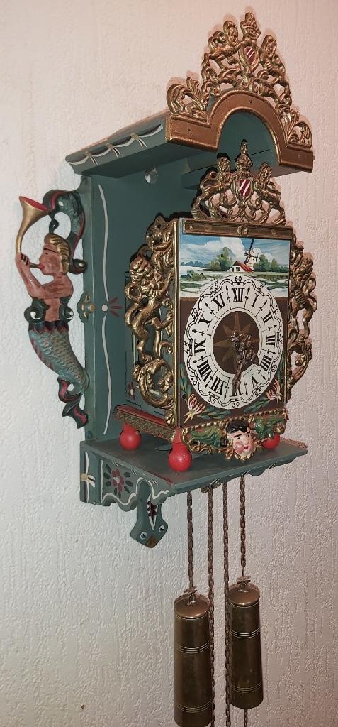 stoeltjesklok  8 daags, Antiek en Kunst, Antiek | Klokken, Ophalen