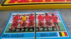 PANINI FOOTBALL 87 NOS 1 ET 2 BELGIQUE 1987, Envoi, Neuf