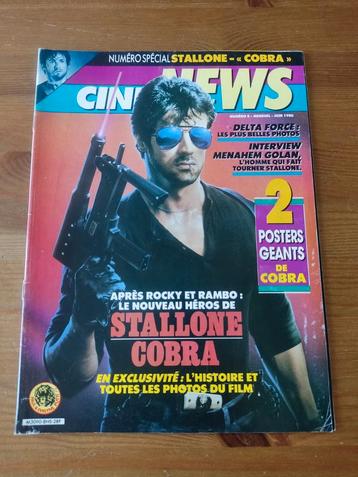 Magazines Ciné -News (Rare) Stallone Cobra., Enlèvement