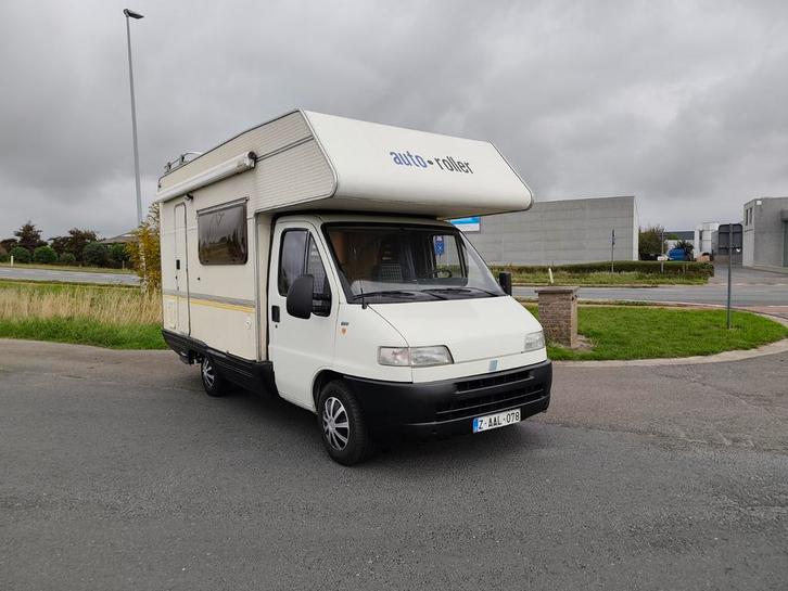 Reeds blanco gekeurd vvk fiat ducato 1.9tdi bj99 202dkm, Caravanes & Camping, Camping-cars, Entreprise, Alcôve, Fiat, Fiat, Vitres électriques