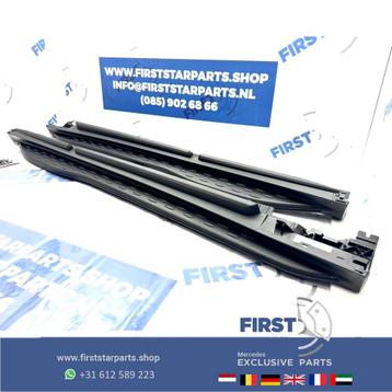 W254 C254 GLC AMG ZIJSKIRT TREEPLANKEN ZWART LINKS RECHTS DO beschikbaar voor biedingen