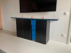 Dressoir zwart blauw jaren ‘80, Ophalen, Zo goed als nieuw