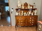 Vaissellier en Noyer ou Chêne style Louis 15, Antiquités & Art, Enlèvement