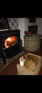 Houtkachel Saey 92, Huis en Inrichting, Ophalen, Gebruikt, Vrijstaand, Houtkachel