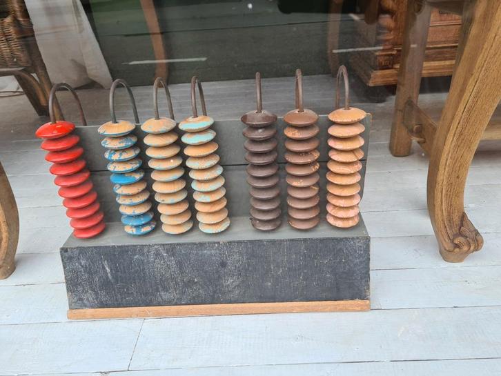 Oud houten telraam Abacus, Antiek en Kunst, Curiosa en Brocante, Ophalen