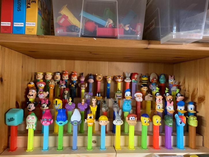 PEZ: SUPERLOT 300 STUKS !!!, Kinderen en Baby's, Speelgoed | Actiefiguren, Zo goed als nieuw, Ophalen of Verzenden