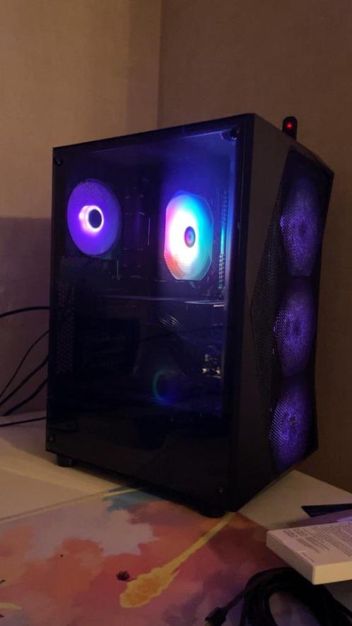 RTX 4060 5700X3D gaming-pc, Computers en Software, Desktop Pc's, Nieuw, 4 Ghz of meer, SSD, 32 GB, Met videokaart, Met monitor