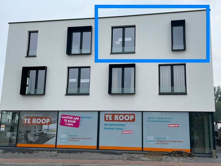 Appartement donkmeer Berlare TE HUUR, Immo, Appartementen en Studio's te huur, Provincie Oost-Vlaanderen