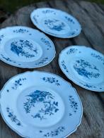 Set van 4 Vintage Arcopal – Blue Floral Cottage   (24 cm), Ophalen of Verzenden