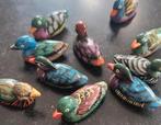 6 decoratieve mini eendjes. 4 cm lang., Ophalen of Verzenden, Nieuw