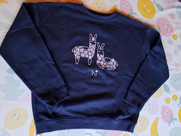 sweater met lama's, La Redoute, 10jaar